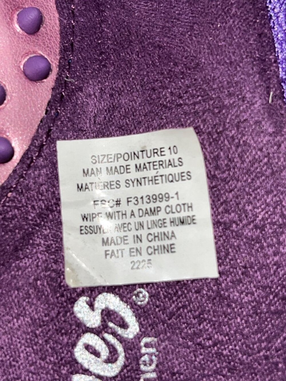 Curves For Women Purple and Pink Flip Flop Sandals Size 10 Slip-On Comfort Sole - Picture 6 of 6